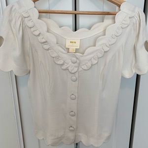 Maeve by Anthropologie Button down Top